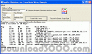 TraceRoute Wizard ActiveX screenshot